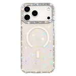 Custodia per telefono ibrida in TPU e IMD PC con strass su entrambi i lati e magnete., For iPhone 17 Pro Max, For iPhone 17 Pro, For iPhone 17, For iPhone Air