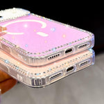 Custodia per telefono ibrida in TPU e IMD PC con strass su entrambi i lati e magnete., For iPhone 17 Pro Max, For iPhone 17 Pro, For iPhone 17, For iPhone Air