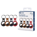 Confezione da 4 custodie protettive in ecopelle vegana XDcase con anello in metallo, 4PCS