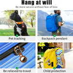 Confezione da 4 custodie protettive in ecopelle vegana XDcase con anello in metallo, 4PCS