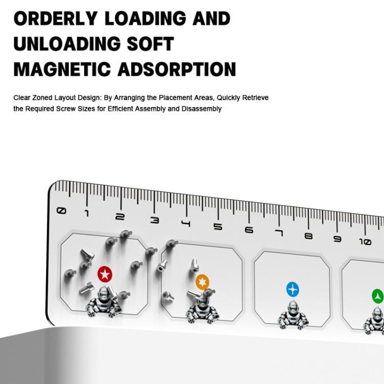 Tavoletta magnetica bifacciale per viti LUOWEI LW-333