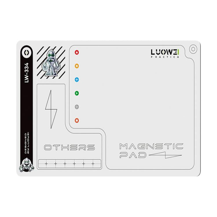 LUOWEI LW-334 Tavoletta magnetica per viti a doppia faccia di grandi dimensioni