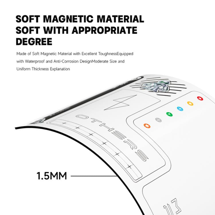 LUOWEI LW-334 Tavoletta magnetica per viti a doppia faccia di grandi dimensioni