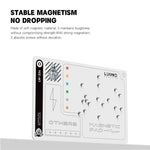 LUOWEI LW-334 Tavoletta magnetica per viti a doppia faccia di grandi dimensioni