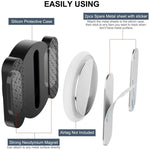 XDcase Confezione da 2 custodie protettive magnetiche in silicone anti-smarrimento, Magnetic Case Kit