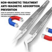 Pinzette non magnetiche isolanti resistenti alle alte temperature LUOWEI, IS-50, IS-60