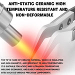 Pinzette non magnetiche isolanti resistenti alle alte temperature LUOWEI, IS-50, IS-60