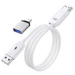 USB-A to HDMI HD Screen Mirroring Cable Wireless Screen Mirroring Converter Cable with Adapter, 70cm