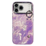 Custodia per telefono in TPU con cinturino da polso dalla texture metallica simile a una lamina placcata e pellicola protettiva per l'obiettivo., For iPhone 17 Pro Max, For iPhone 17 Pro, For iPhone 17, For iPhone Air, For iPhone 16 Pro Max            ...