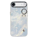 Custodia per telefono in TPU con cinturino da polso dalla texture metallica simile a una lamina placcata e pellicola protettiva per l'obiettivo., For iPhone 17 Pro Max, For iPhone 17 Pro, For iPhone 17, For iPhone Air, For iPhone 16 Pro Max            ...