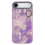 Custodia per telefono in TPU con cinturino da polso dalla texture metallica simile a una lamina placcata e pellicola protettiva per l'obiettivo., For iPhone 17 Pro Max, For iPhone 17 Pro, For iPhone 17, For iPhone Air, For iPhone 16 Pro Max            ...
