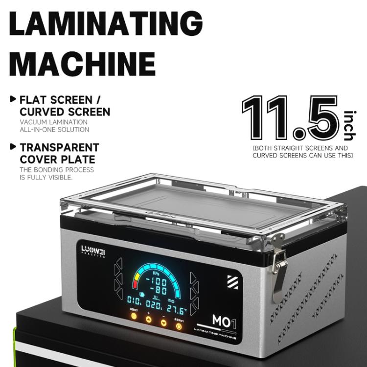Plastificatrice digitale intelligente LUOWEI LW-MO1 da 11,5 pollici, US Plug