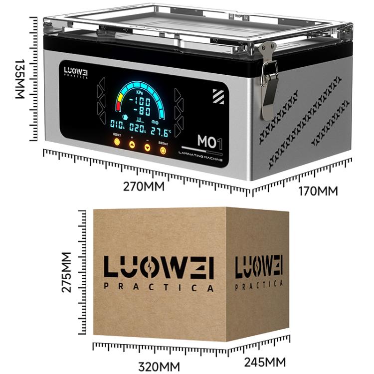 Plastificatrice digitale intelligente LUOWEI LW-MO1 da 11,5 pollici, US Plug