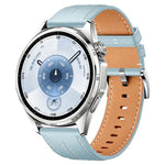 Cinturino per orologio xDfind in ecopelle con texture effetto pelle bovina composita, 18mm For Huawei Watch GT 6 41mm, 20mm, 22mm