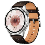Cinturino per orologio xDfind in ecopelle con texture effetto pelle bovina composita, 18mm For Huawei Watch GT 6 41mm, 20mm, 22mm