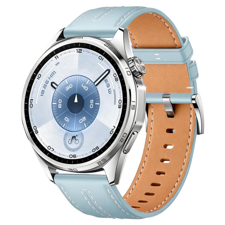 Cinturino per orologio xDfind in ecopelle con texture effetto pelle bovina composita, 18mm For Huawei Watch GT 6 41mm, 20mm, 22mm