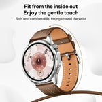 Cinturino per orologio xDfind in ecopelle con texture effetto pelle bovina composita, 18mm For Huawei Watch GT 6 41mm, 20mm, 22mm
