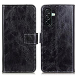 Custodia per telefono in pelle con texture Crazy Horse in stile retrò, For Samsung Galaxy A57 5G, For Samsung Galaxy A37 5G, For Samsung Galaxy A27 5G