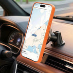 Custodia magnetica per telefono con supporto girevole a 360 gradi e finitura satinata effetto pelle., For iPhone 17 Pro Max, For iPhone 17 Pro, For iPhone 17, For iPhone Air