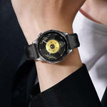 Cinturino per orologio in silicone tinta unita con fibbia argentata xDfind, For Huawei Watch GT 6 / 5 46mm