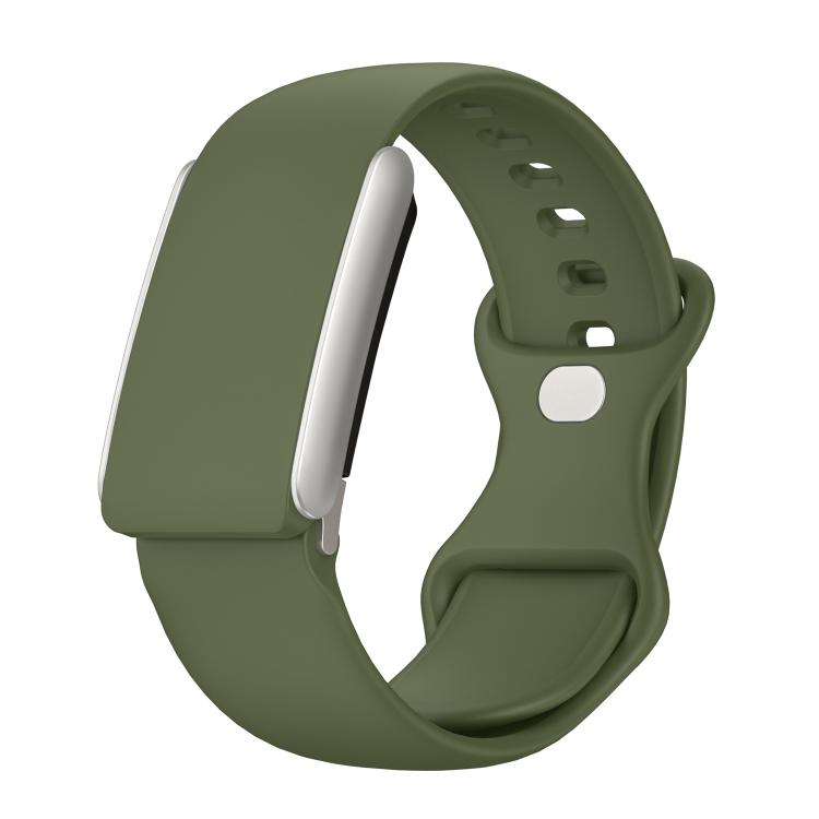 Cinturino per orologio in silicone con fibbia a farfalla in tinta unita., For WHOOP 5.0 Electrocardiogram, For WHOOP 5.0 Regular