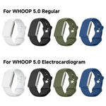 Cinturino per orologio in silicone con fibbia a farfalla in tinta unita., For WHOOP 5.0 Electrocardiogram, For WHOOP 5.0 Regular
