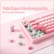 ONIKUMA MT707 82 Keys RGB Tri-mode Mechanical Gaming Keyboard