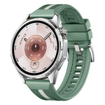 Cinturino per orologio xDfind in nylon intrecciato ibrido con silicone, For Huawei Watch GT 6 / 5 / 4 / 3 46mm
