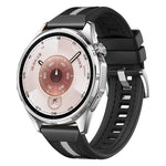 Cinturino per orologio xDfind in nylon intrecciato ibrido con silicone, For Huawei Watch GT 6 / 5 / 4 / 3 46mm