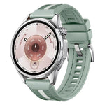 Cinturino per orologio xDfind in nylon intrecciato ibrido con silicone, For Huawei Watch GT 6 / 5 / 4 / 3 46mm