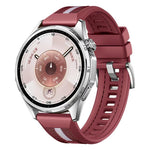 Cinturino per orologio xDfind in nylon intrecciato ibrido con silicone, For Huawei Watch GT 6 / 5 / 4 / 3 46mm