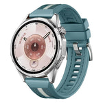 Cinturino per orologio xDfind in nylon intrecciato ibrido con silicone, For Huawei Watch GT 6 / 5 / 4 / 3 46mm