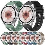 Cinturino per orologio xDfind in nylon intrecciato ibrido con silicone, For Huawei Watch GT 6 / 5 / 4 / 3 46mm