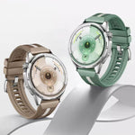 Cinturino per orologio xDfind in nylon intrecciato ibrido con silicone, For Huawei Watch GT 6 / 5 / 4 / 3 46mm