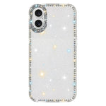Custodia per telefono ibrida IMD PC TPU con strass su entrambi i lati., For iPhone 17 Pro Max, For iPhone 17 Pro, For iPhone 17, For iPhone Air