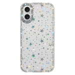 Custodia per telefono ibrida IMD PC TPU con strass su entrambi i lati., For iPhone 17 Pro Max, For iPhone 17 Pro, For iPhone 17, For iPhone Air