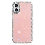 Custodia per telefono ibrida IMD PC TPU con strass su entrambi i lati., For iPhone 17 Pro Max, For iPhone 17 Pro, For iPhone 17, For iPhone Air