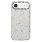 Custodia per telefono ibrida IMD PC TPU con strass su entrambi i lati., For iPhone 17 Pro Max, For iPhone 17 Pro, For iPhone 17, For iPhone Air