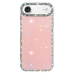 Custodia per telefono ibrida IMD PC TPU con strass su entrambi i lati., For iPhone 17 Pro Max, For iPhone 17 Pro, For iPhone 17, For iPhone Air