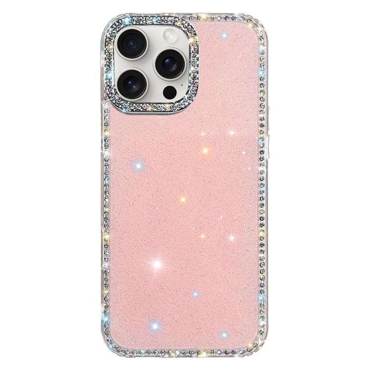 Custodia per telefono ibrida IMD PC TPU con strass su entrambi i lati., For iPhone 15 Pro Max, For iPhone 15 Pro, For iPhone 15, For iPhone 14
