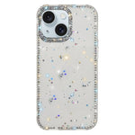 Custodia per telefono ibrida IMD PC TPU con strass su entrambi i lati., For iPhone 15 Pro Max, For iPhone 15 Pro, For iPhone 15, For iPhone 14