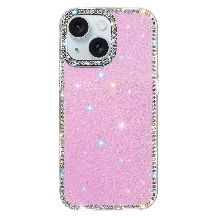 Custodia per telefono ibrida IMD PC TPU con strass su entrambi i lati., For iPhone 15 Pro Max, For iPhone 15 Pro, For iPhone 15, For iPhone 14