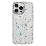 Custodia per telefono ibrida IMD PC TPU con strass su entrambi i lati., For iPhone 14 Pro, For iPhone 14 Pro Max, For iPhone 13 Pro Max, For iPhone 13 Pro