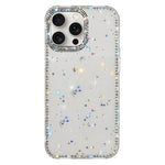 Custodia per telefono ibrida IMD PC TPU con strass su entrambi i lati., For iPhone 14 Pro, For iPhone 14 Pro Max, For iPhone 13 Pro Max, For iPhone 13 Pro