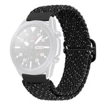 Cinturino per orologio in nylon intrecciato con fibbia scorrevole xDfind, 20mm, 22mm