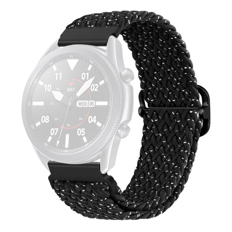Cinturino per orologio in nylon intrecciato con fibbia scorrevole xDfind, 20mm, 22mm
