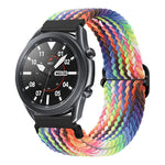 Cinturino per orologio in nylon intrecciato con fibbia scorrevole xDfind, 20mm, 22mm