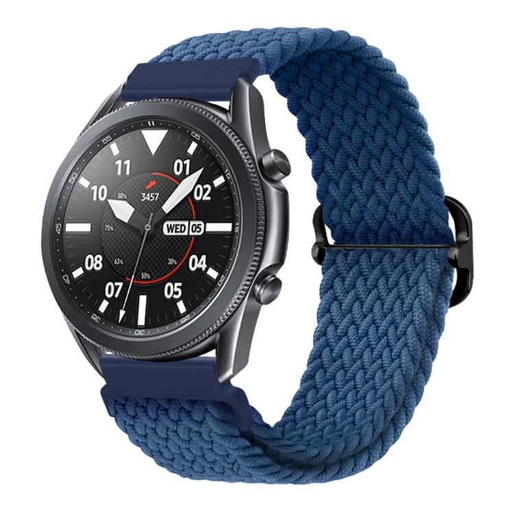 Cinturino per orologio in nylon intrecciato con fibbia scorrevole xDfind, 20mm, 22mm