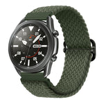 Cinturino per orologio in nylon intrecciato con fibbia scorrevole xDfind, 20mm, 22mm