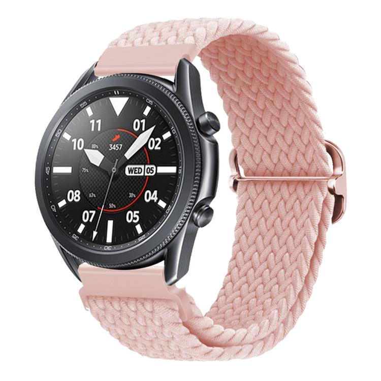 Cinturino per orologio in nylon intrecciato con fibbia scorrevole xDfind, 20mm, 22mm